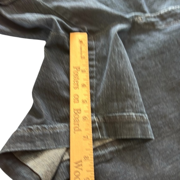 Gloria Vanderbilt Shorts Womens Plus Size 24W Stretch Denim Jean Chino Style - Picture 14 of 16